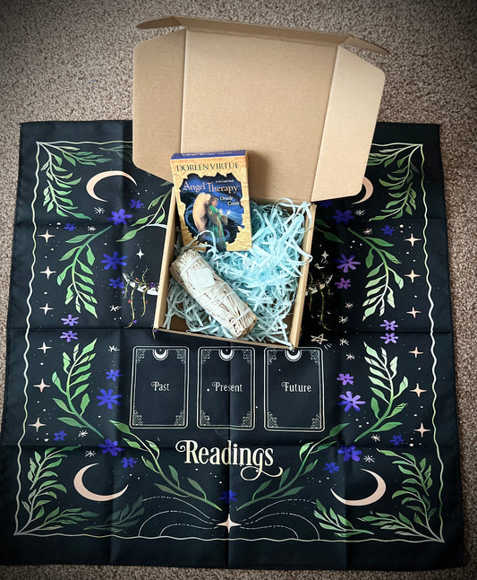 Oracle cards (Angel therapy) Selenite Gift box