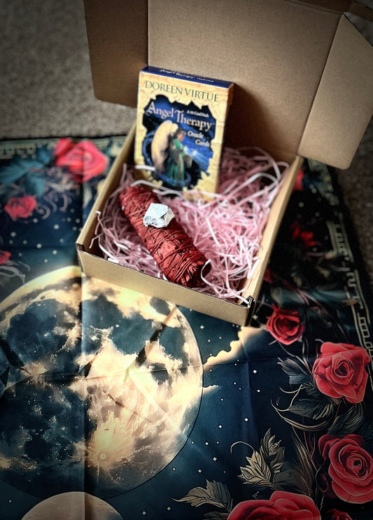 Angel cards (Angel therapy) Howlite Gift box