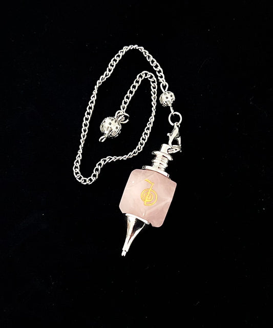 Reiki Pendulum (Rose Quartz)