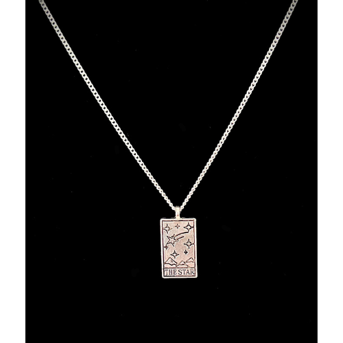 Tarot Pendant (Star) with Sterling Silver chain